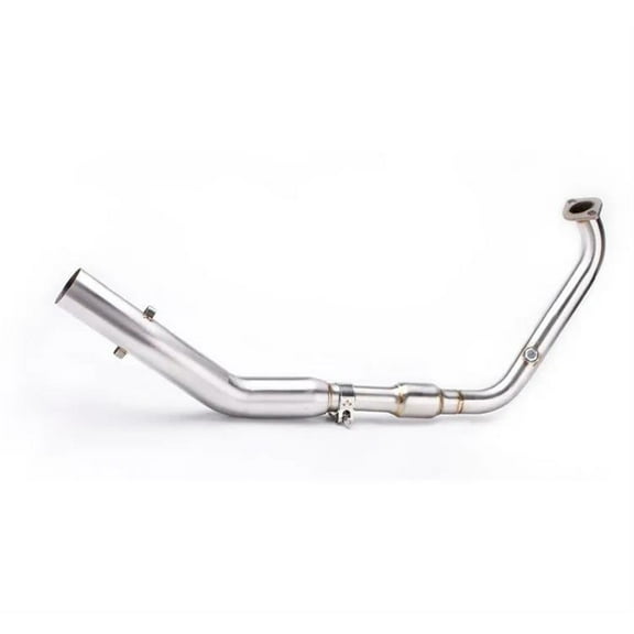 Motorcycle Full System Exhaust Front Link Pipe For Yamaha R125 Mt125 R15 V3 MT15 V4 XSR155 XSR125 2017-2023