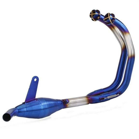 Motorcycle Full Systems Exhaust Pipe Muffler Exhaust Front Middle Pipe For Yamaha YZF R3 R25 MT03 2015-2023