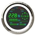 thumbnail image 1 of Motorcycle GPS Speedometer With Tachometer Digital LCD Display With , Alarm, Oil Press Alarm, Left /Right Turn ,Easy to Install, 1 of 7