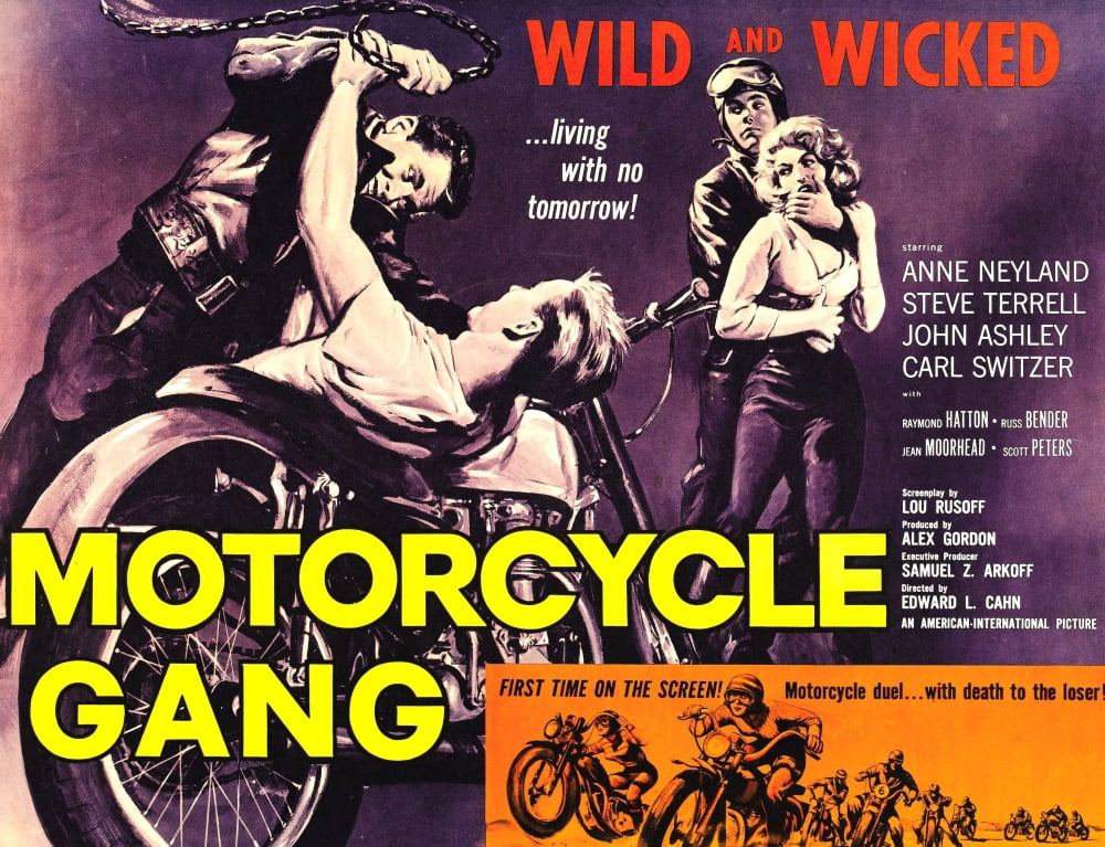 Motorcycle Gang Canvas Art - (28 x 22)