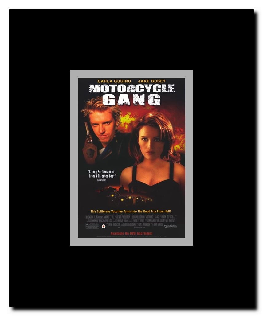 Motorcycle Gang Framed Movie Poster