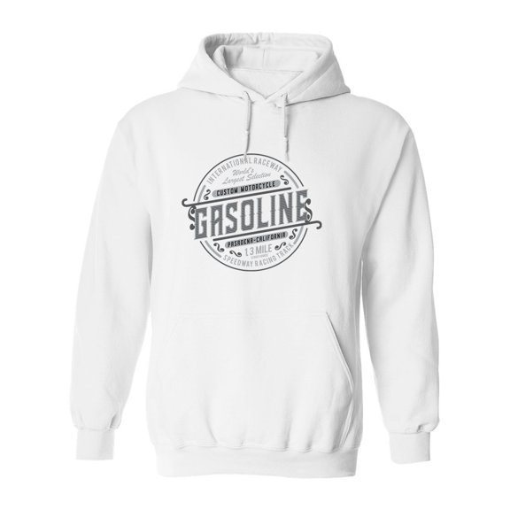 Motorcycle Gasoline  Hoodie Men -Image by Shutterstock, Male XX-Large