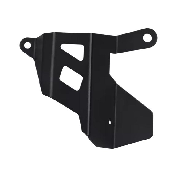 Motorcycle Gear Lever Brake Cylinder Guard, Black Aluminum for Protecting Shift Lever and Brake Master Cylinder on Select Motorcycles