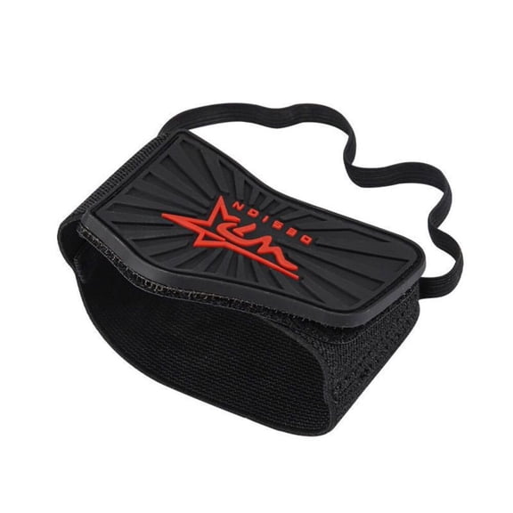 Motorcycle Gear Shift Pad, Soft PVC Rubber Shifter Shoe Protector with Anti-Slip for Surface and Elastic Straps for Motocross Riding, Fit for Various Shoe Sizes(Black)