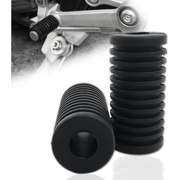 Motorcycle Gear Shifter Lever Cover Universal Rubber Shift Lever Pedal Cover 2PCS Compatible with Suzuki Kawasaki Honda Yamaha