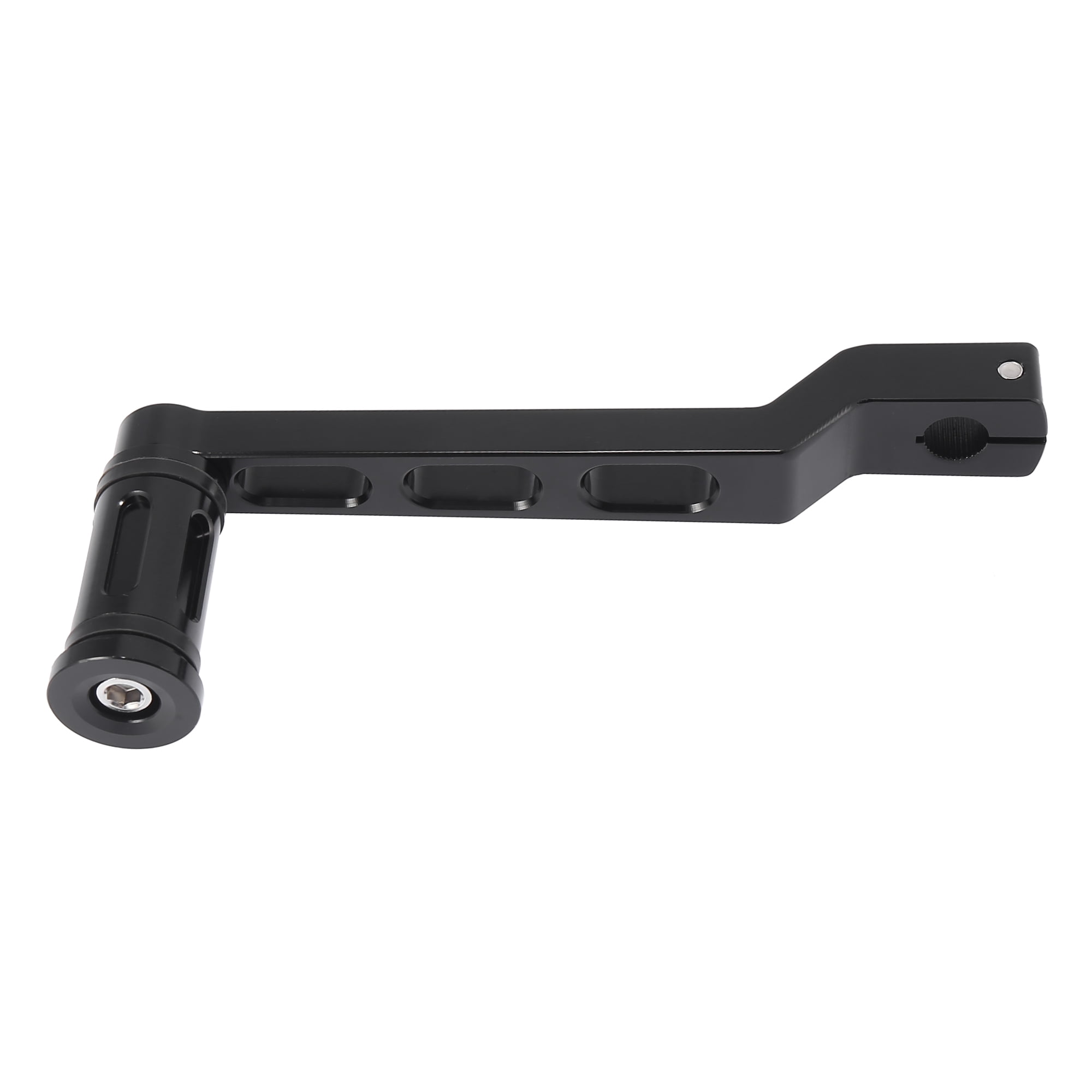 Amavoler CNC Billet Motorcycle Shifter Peg - Compatible With Harley Davidson Sportster, Dyna, Touring (Black)