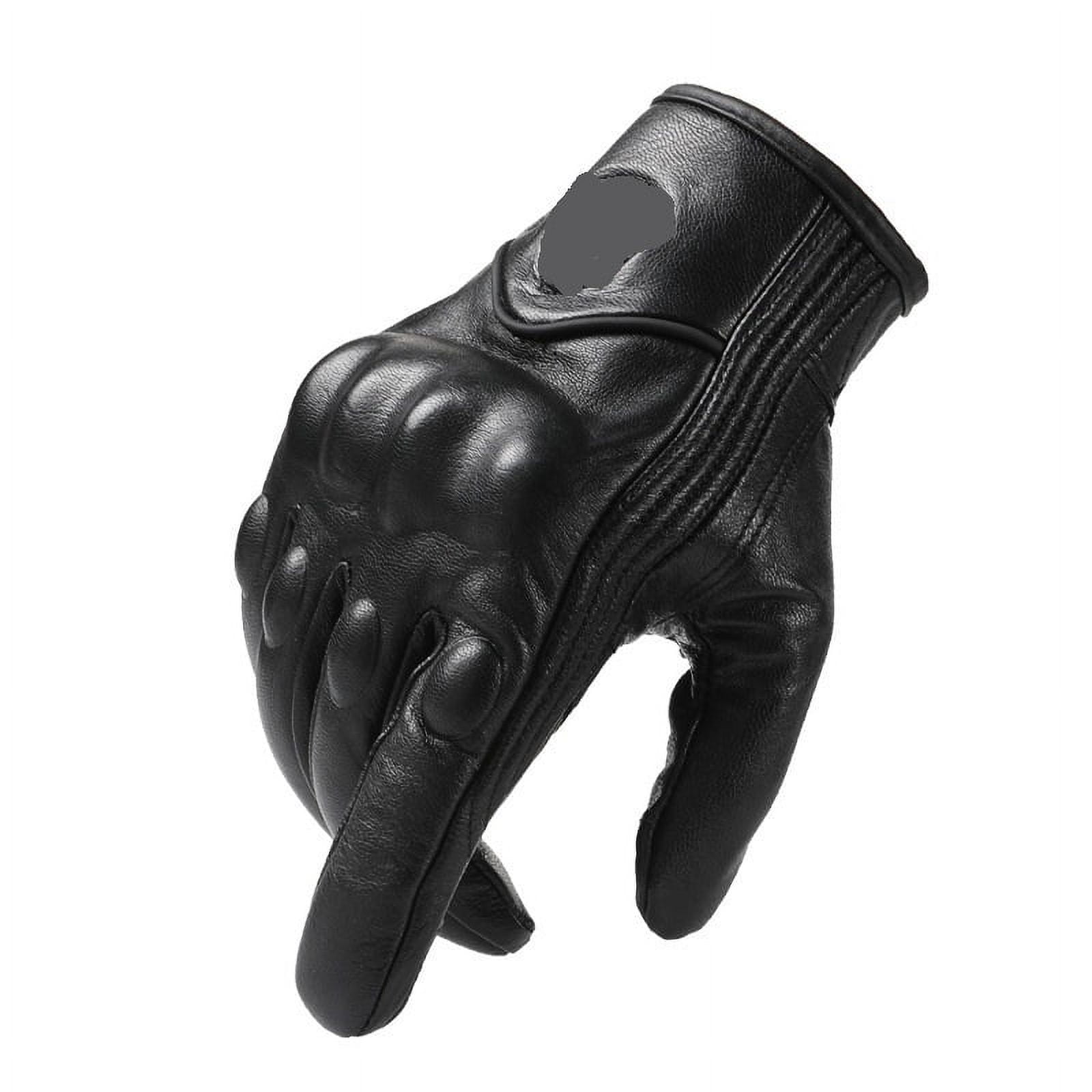 Motorcycle Gloves Touch Men Goatskin Sports Cycling Gloves Motorbike Guantes