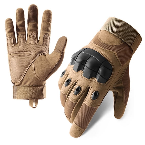 Motorcycle Gloves Touch Screen Motorbike Riding Gloves Summer Breathable Moto Gloves Full Finger Motocross Guantes Gloves (Brown ,16.99)