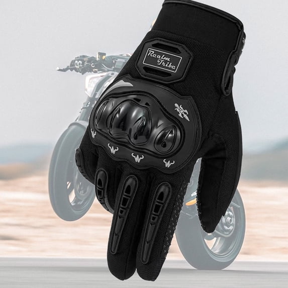 Motorcycle Gloves Touchscreen Riding Gloves 9.5-10cm Palm Width Racing Motocross Bike Gloves for Men Women