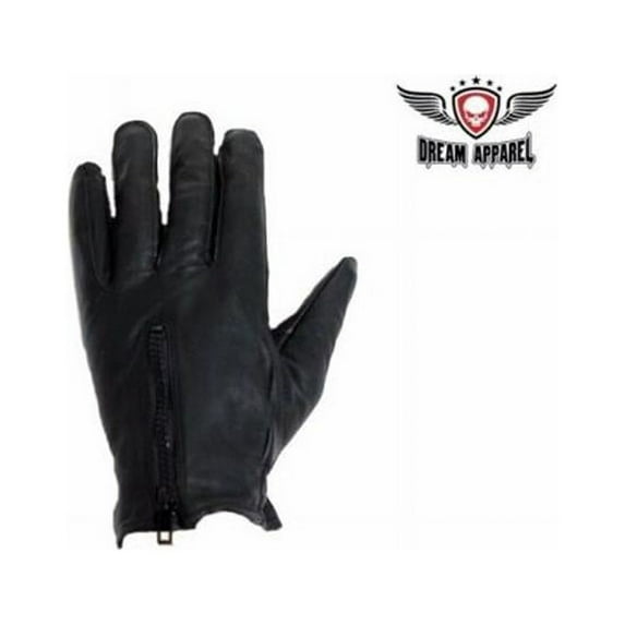 Motorcycle Gloves with Zipper - Extra Small