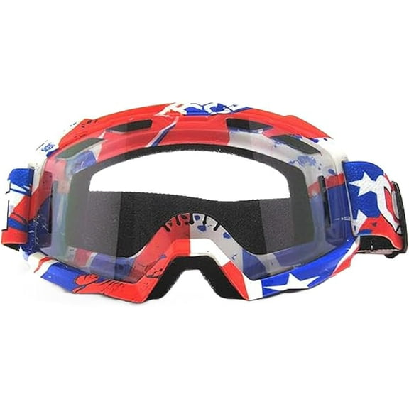 Motorcycle Goggle ATV Dirt Bike Off Road Racing Motocross Goggles for Men,Women, Adults
