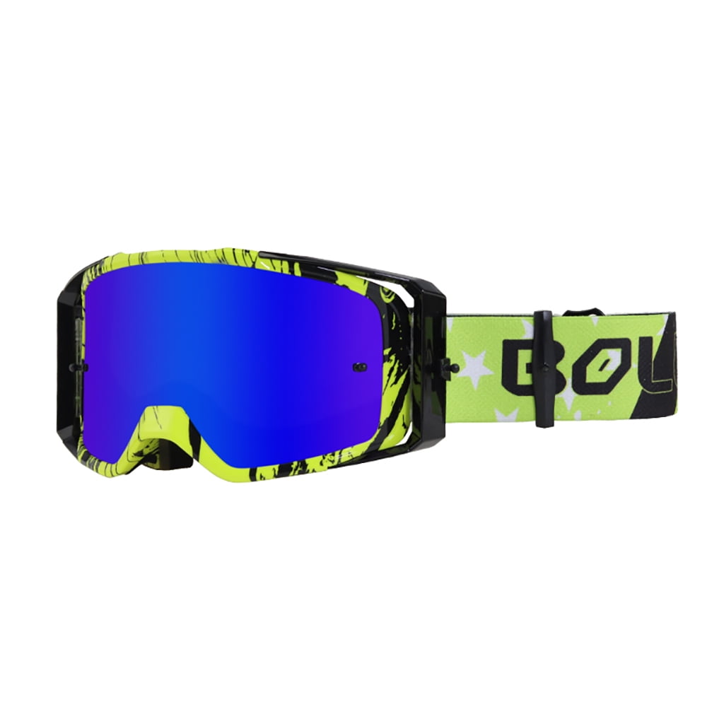 Motorcycle Goggles ATV Off Road Dirt Bike Wind Dust Proof Racing Eyewear Glasses