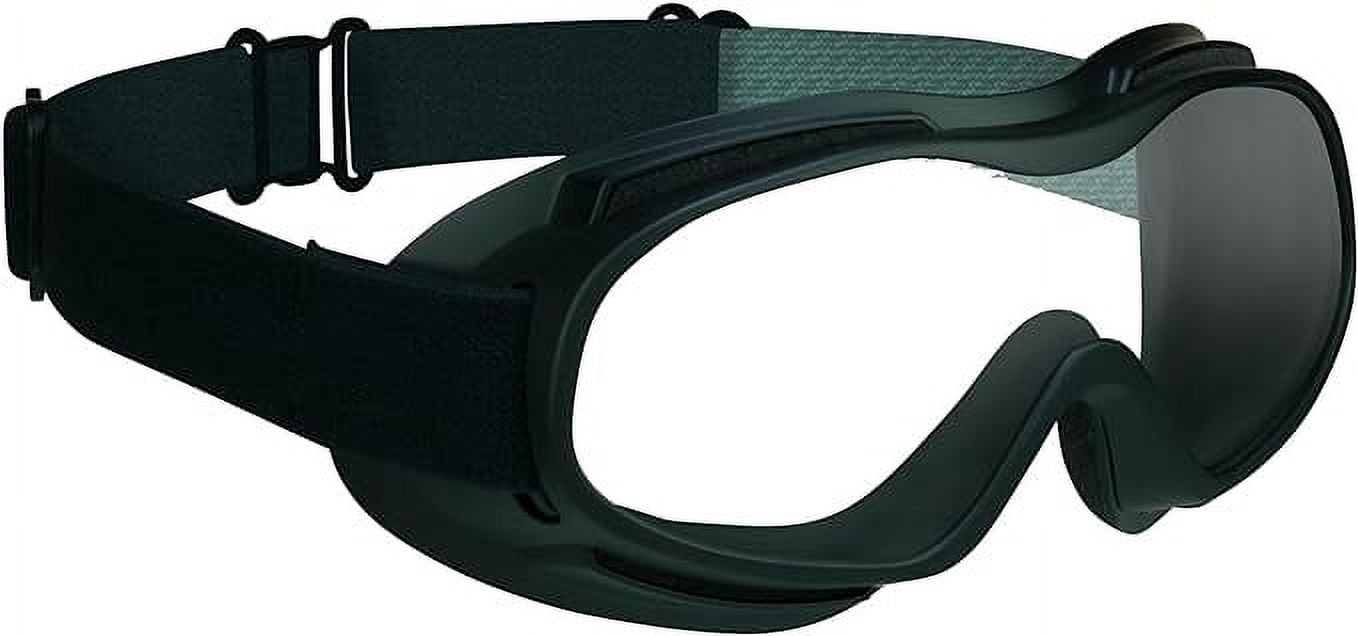 Motorcycle Goggles Over Glasses with Safety Polycarbonate Lenses. Free Extra Large Microfiber Cleaning Case Included
