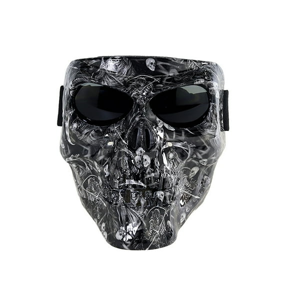 Motorcycle Goggles Skull Face Cover Shield Windproof Glasses MTB BMX Dirt Bike Riding Eye Protection Eyewear