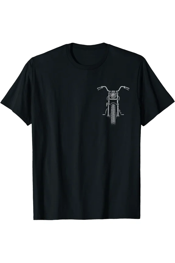 Motorcycle Graphic Men's Biker T-Shirt
