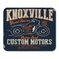 thumbnail image 1 of Motorcycle Graphics Vintage Custom Racer Tee York Mousepad Mouse Pad Mouse Mat 9x10 inch, 1 of 3