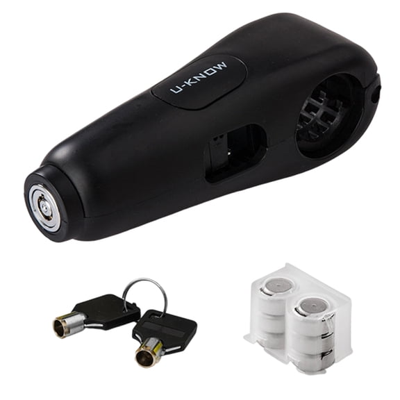 Motorcycle Grip Lock Brake/Handlebar/Throttle Lock Suitable for Bike, Scooter, Moped, or ATVs Anti Theft Motorcycle