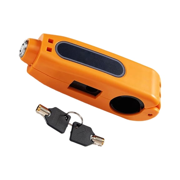 Motorcycle Grip Lock Handlebar Throttle Security Lock Anti-Theft Scooters fit for ATVs Motorcycles Dirt Street Bike