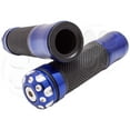thumbnail image 1 of Motorcycle Hand Grips Bar Ends 7/8 Inch Handlebars GSXR CBR RR Ninja ZX R1 R6, 1 of 3