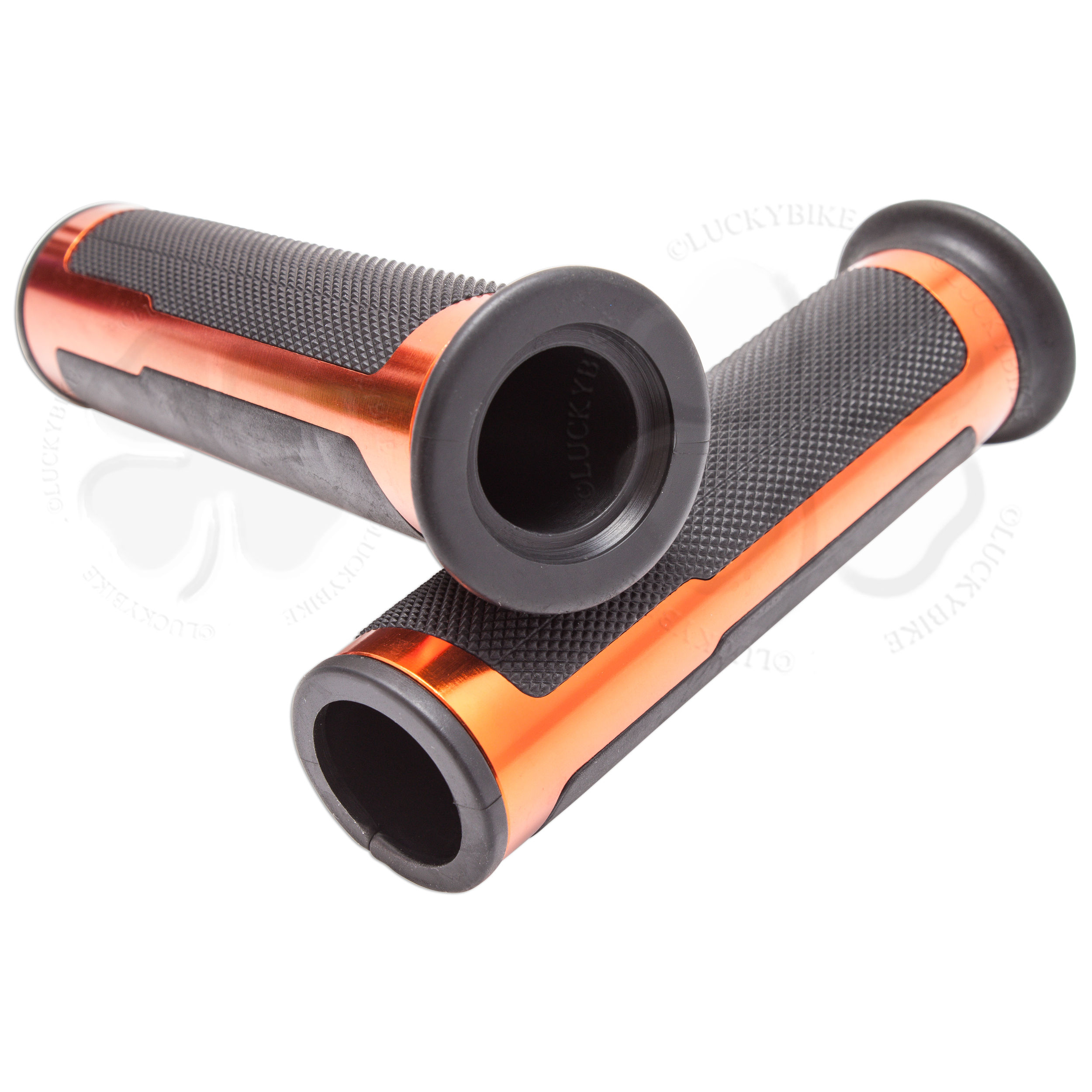 Motorcycle Hand Grips Open End 7/8 Inch Handlebars GSXR CBR