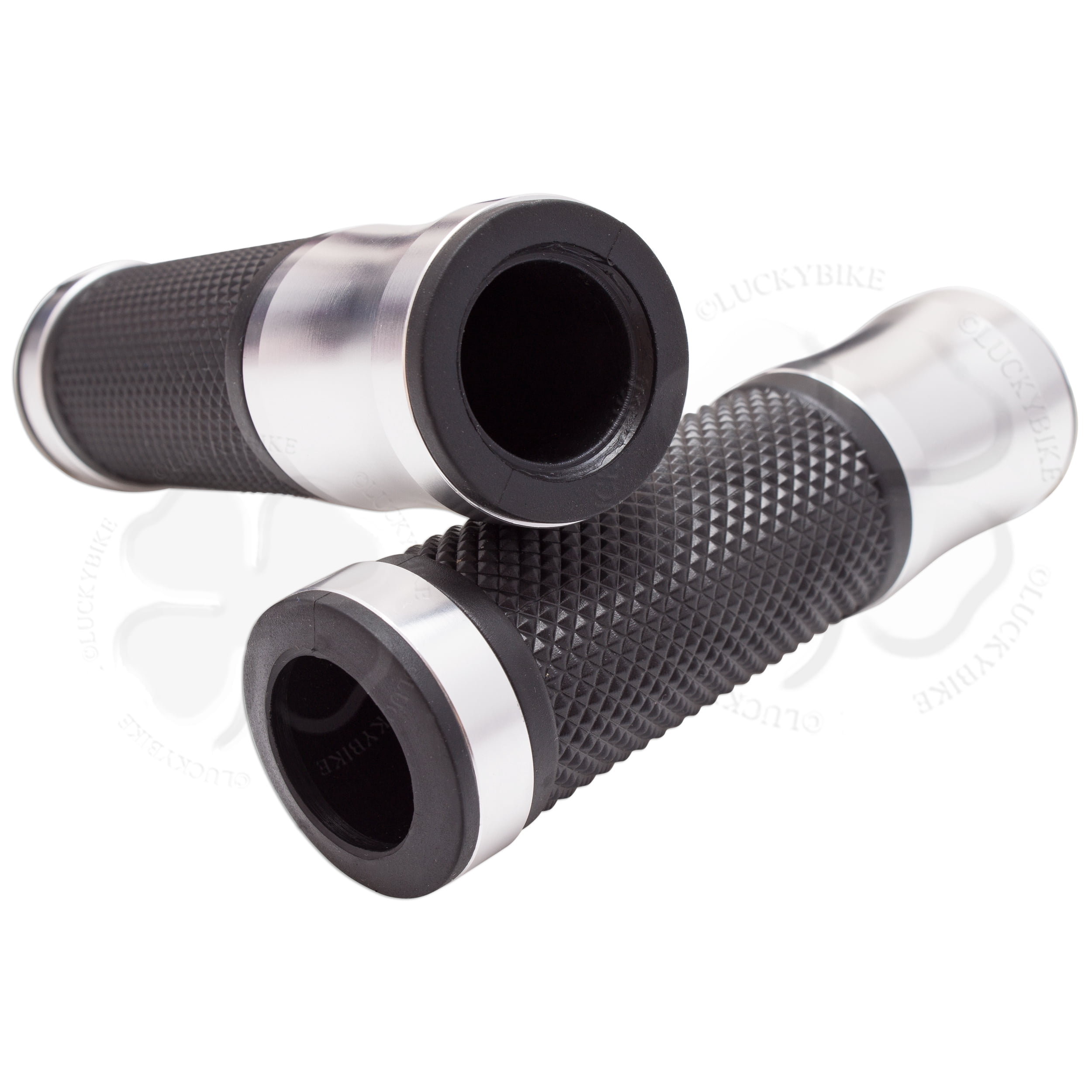 Motorcycle Hand Grips Open End 7/8 Inch Handlebars GSXR CBR RR