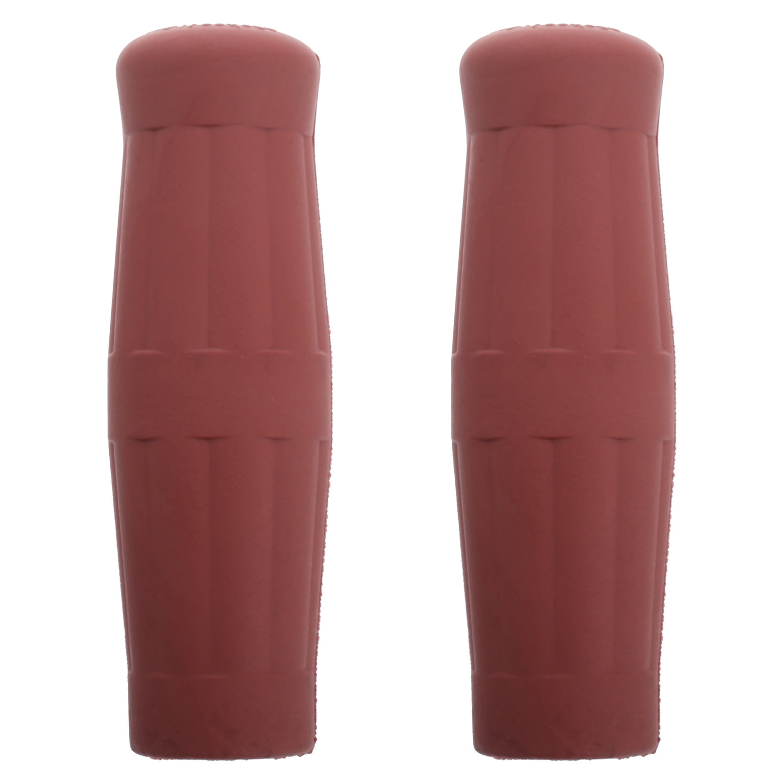 Motorcycle Handle Grip Covers Non Slip Rubber Handlebar Grips Clutch Coffee
