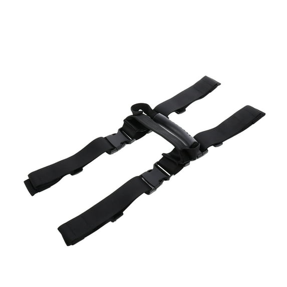 Motorcycle Handle Straps Motorcycle Side Case Trunk Handle Strap Buckle Motorcycle Nylon Abs Black 50X22cm