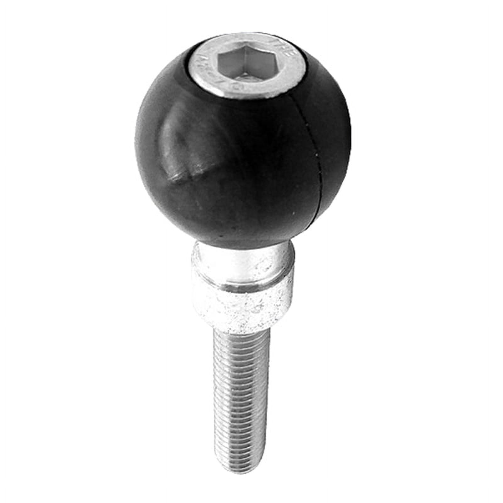 Motorcycle Handlebar Clamp Base with 1 Inch M8 for Mobile \u0026 Car Phone Holder