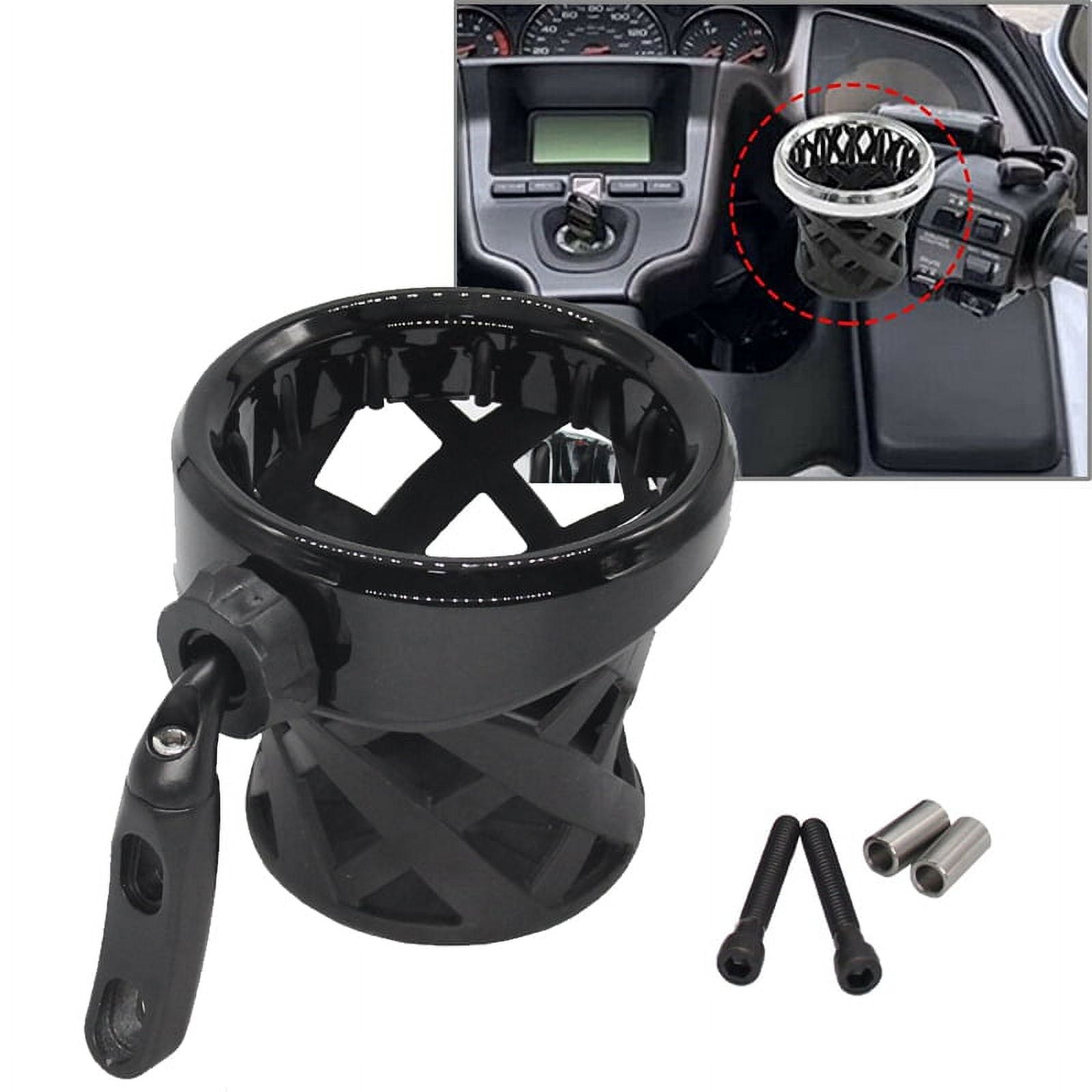 Motorcycle Handlebar Cup Holder Drink with Mesh Basket Mount for