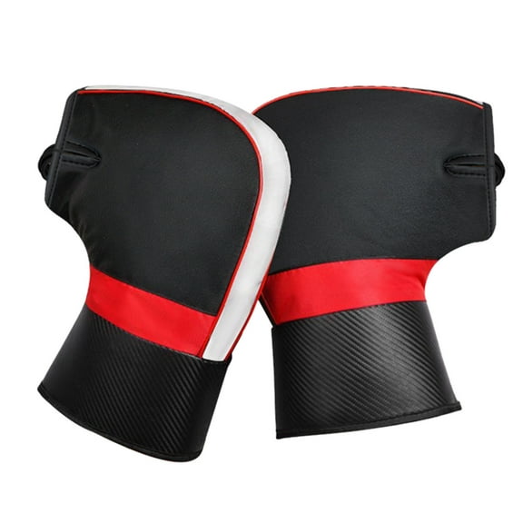 Motorcycle Handlebar Grip Gloves Windproof Winter Riding Gear Thermal Heated Hand Protectors For All Weather Conditions
