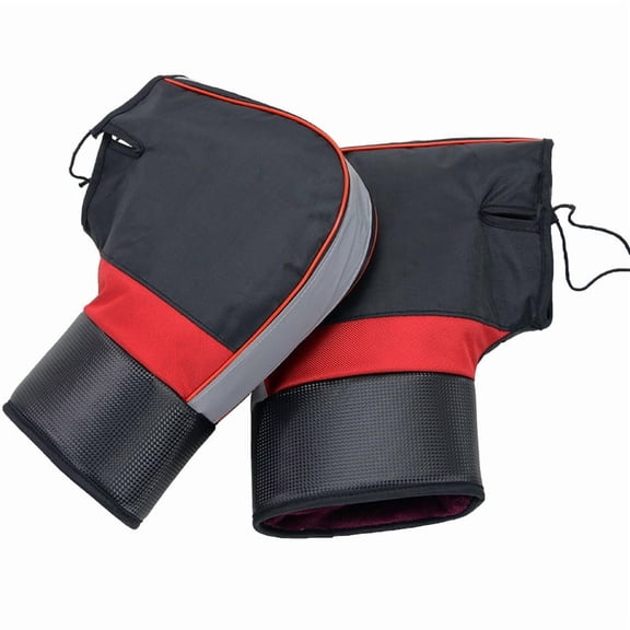 Motorcycle Handlebar Mittens Hand Covers Waterproof Motorbike Windproof Gloves Handle Bar Muffs Hand Thick Plush