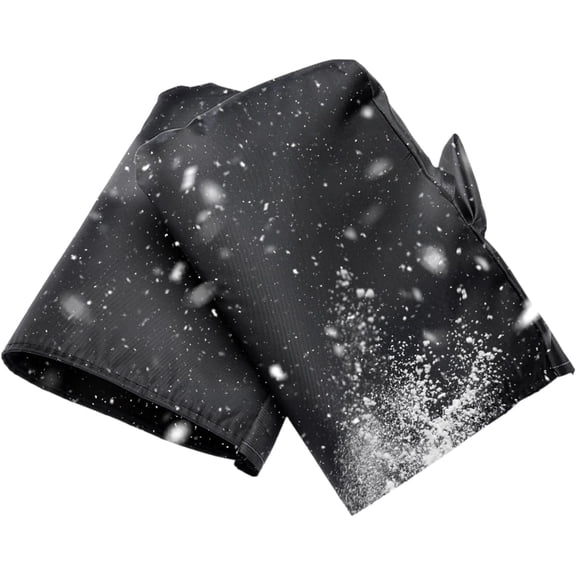 Motorcycle Handlebar Mitts - Thick Waterproof Windproof Gloves with Fleece Lining for Cold Weather Riding, Universal Fit for Scooter, ATV, Snowmobile & Dirt Bike Winter Accessories(XX)