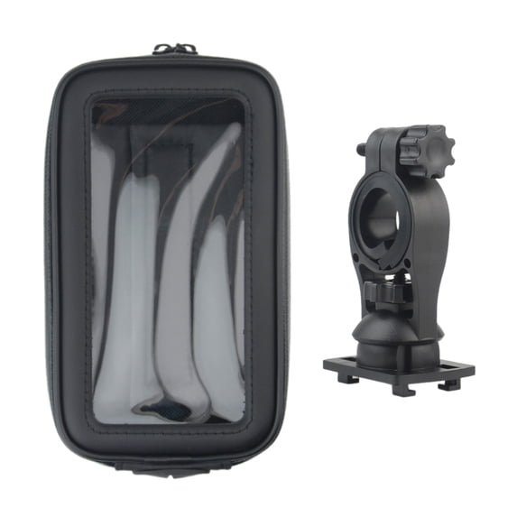 Motorcycle Handlebar Mount Cellphone Stand Waterproof Motorbike Phone Bag with USB Port Mount Holder
