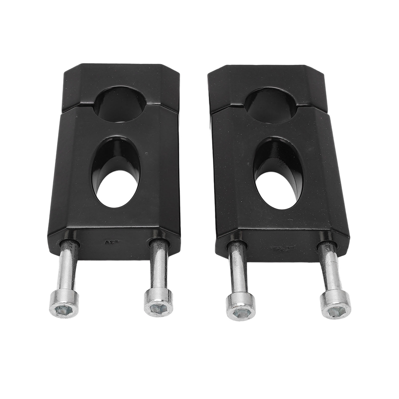 Motorbike Handlebar Riser, 2 PCS 7/8 Inch Universal Handlebar Risers Motorcycle Handle Bar Riser Handlebar Clamp Back Move Mount Adapter With