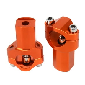 Handlebar Riser Pair 22mm/28mm 1/8in 7/8in Motorcycle Handlebar Mount Clamps Riser Adapter CNC Aluminum Alloy