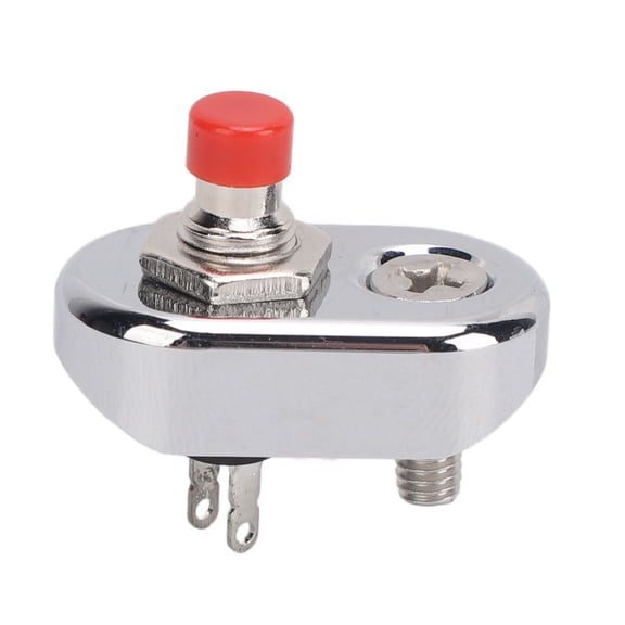 Motorcycle Handlebar Switch 7/8in & 1in Universal Start Stop Kill Switch for ATV UTV Dirt Bike - Aluminum