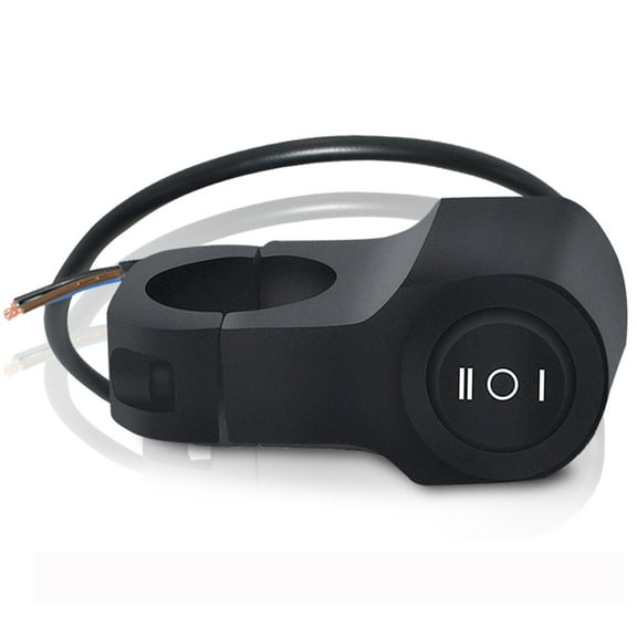 Motorcycle Handlebar Switch ATV Waterproof Handlebar Headlight Switch Aluminum Alloy Switch for Universal Motorcycle 7/8inch (22MM) 1 Pcs