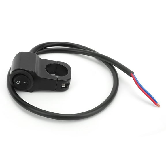 Motorcycle Handlebar Switch On/Off Button, Motorcycle Headlight Switch Output Circuit With 1pcs For ATV And UTV With 22mm/0.85in Handlebar
