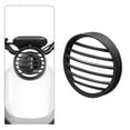 thumbnail image 1 of Motorcycle Headlight Cover Protector for Round 14cm Headlight Easily Install Black, 1 of 8