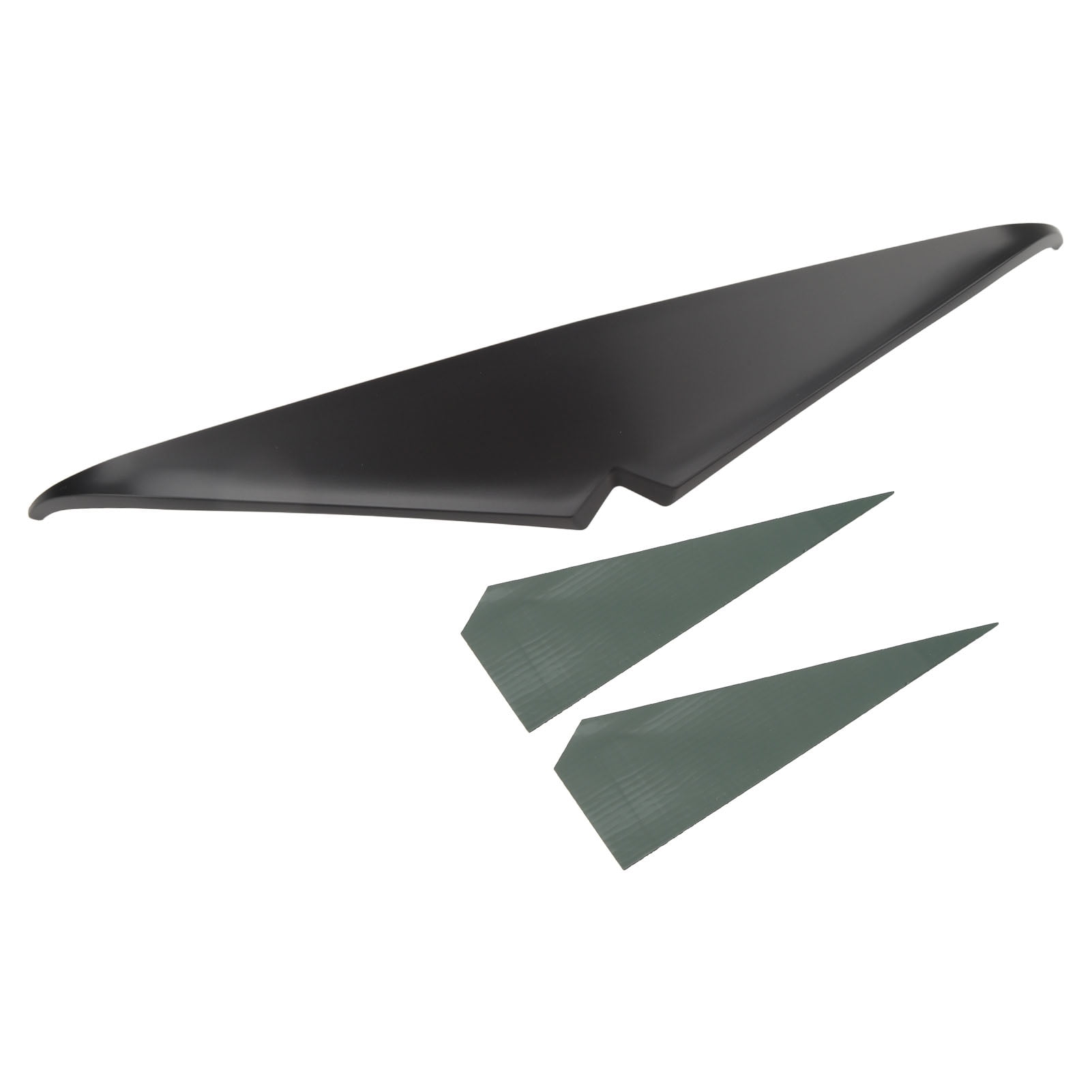 Motorcycle Headlight Eyebrows Sticker Smooth Surface Headlamp Eyelid