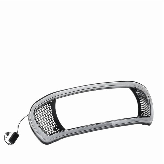 Motorcycle Headlight Fairing Vent Trim Grille Light Compatible with Touring Road Glide 2015-2024 CVO 2015-2023