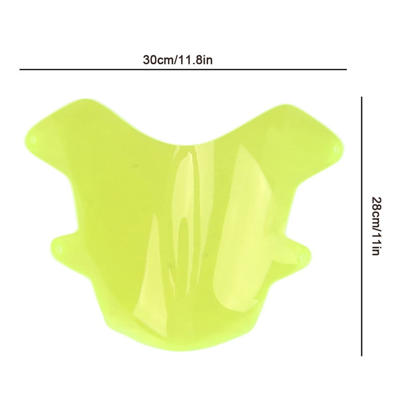Motorcycle Headlight Protector Guard, Acrylic Motorcycle Headlamp Protective Guard Cover, Impact Resistant with Mounting Screw, Motorcycle Tuning Accessories for Ten-ere 700 2019‑Present, Green