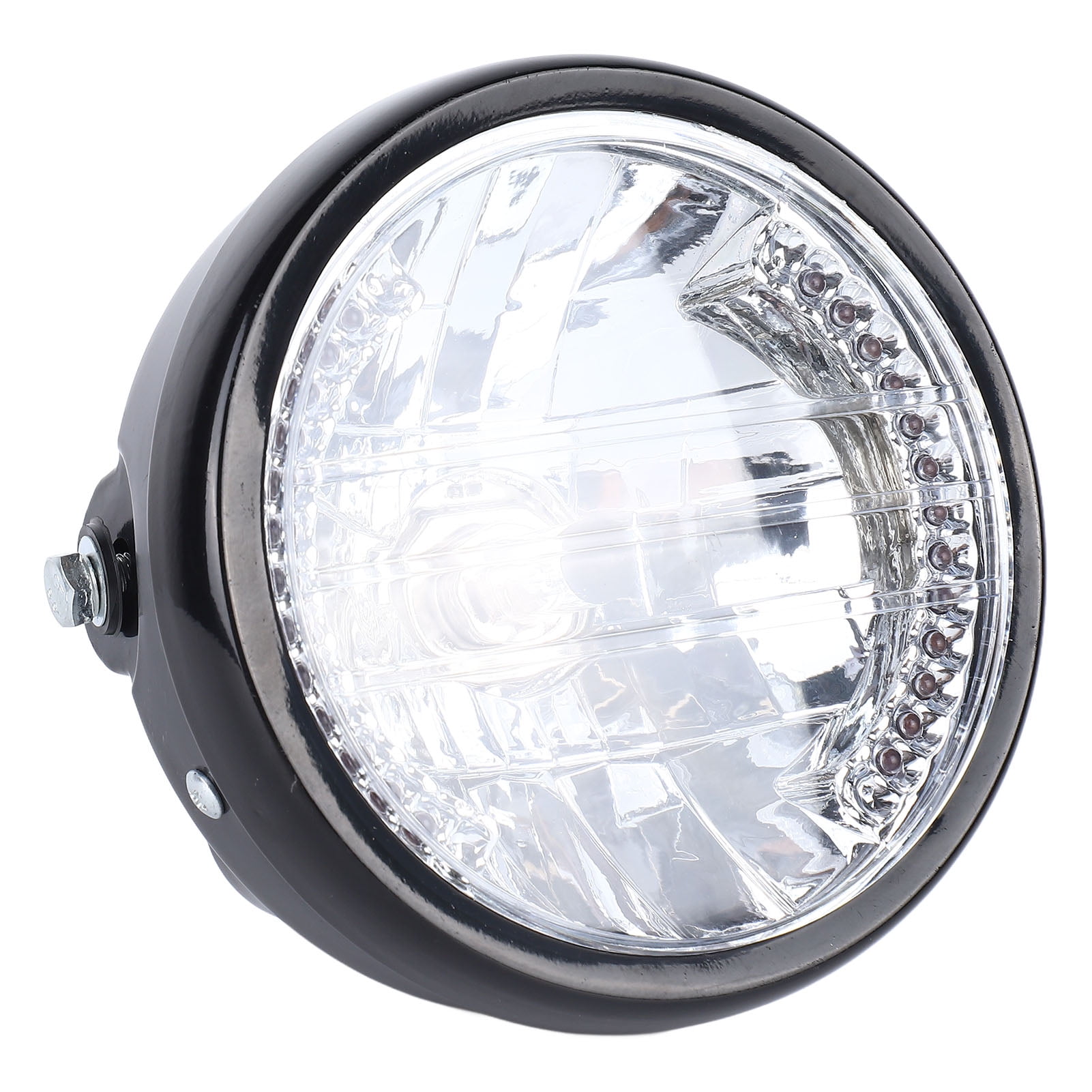 Motorcycle Headlight Universal Rugged Led 7 Inch Headlamp Bulb Day Or Night Bright Front Light