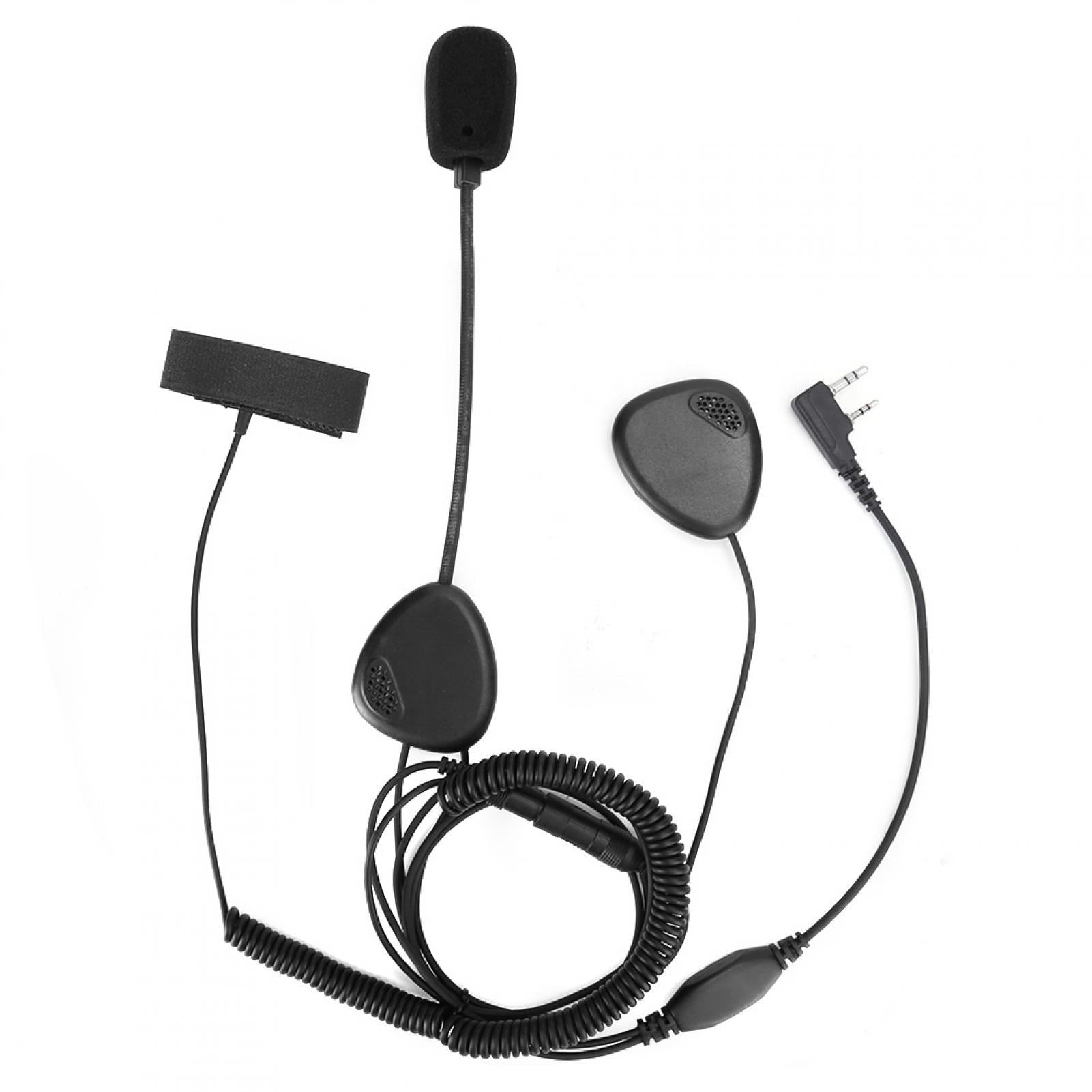 Motorcycle headset helmet intercom headphone ptt universal model k