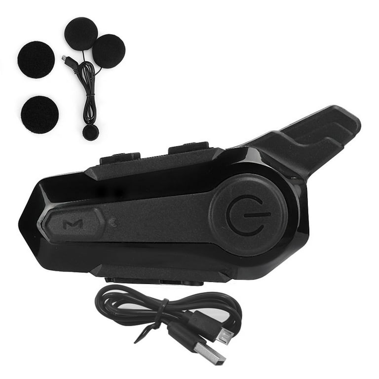 Motorcycle Helmet Bluetooth Earphone Wireless Walkie Talkie