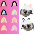 thumbnail image 1 of Motorcycle Helmet Ears Decorations Vibrant Color Compact Size Easy to Install Novelty Ears Adorable Helmet Accessories, 1 of 8