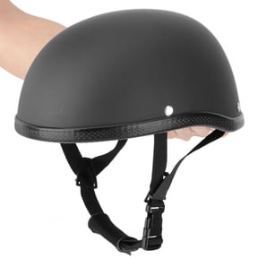 Motorcycle Helmet Motorcycle Men Helmet Half Face Helmet Motorcycle Helmet Exquisite Men Retro Half Face Helmet Matte Black