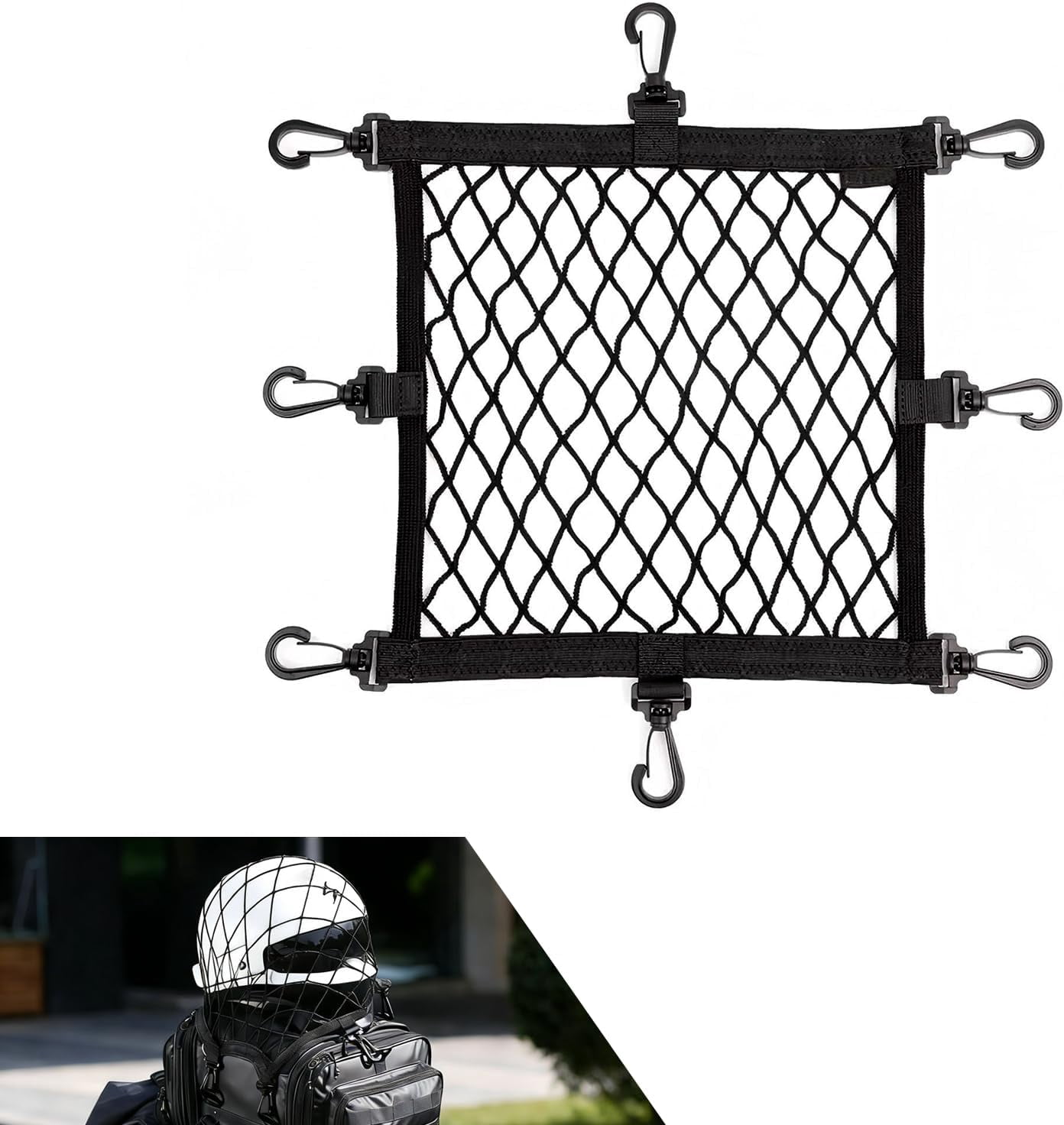 bike helmet net Ultra Bug firmly embraces your helmet Motorcycle Helmet Net
