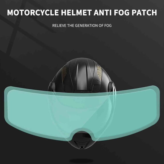 Motorcycle Helmet Visor Clear Patch Film Anti Scratch Protector Wrap Sticker for Bike