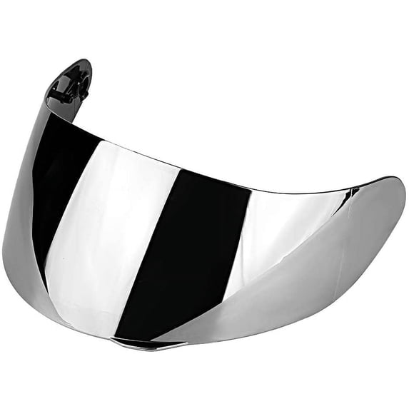 Motorcycle Helmet Visor Lens Replacement Silver Anti-Scratch Wind Shield Full Face Helmet Screen Compatible with AGV K1 K3 SV K5